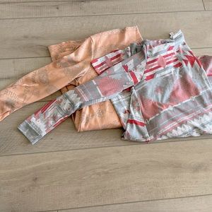 Bundle of two NWOT LuLaRoe Caroline cardigans, medium